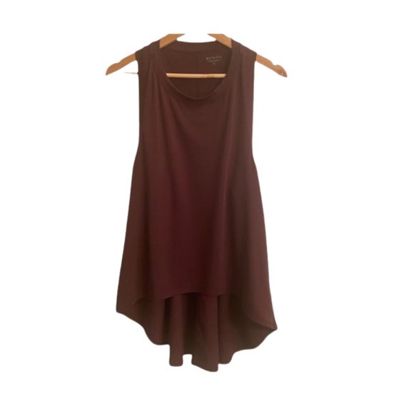 Athleta Purple ESSENCE Relaxed High-Low Tank Top - Picture 1 of 7